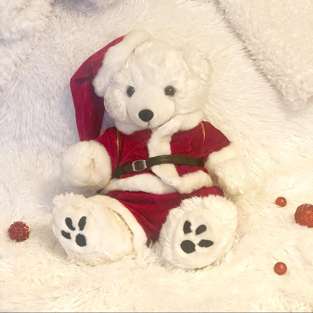 The Bear Factory  Christmas Bear Plush